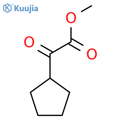 Methyl 2-cyclopentyl-2-oxoacetate structure