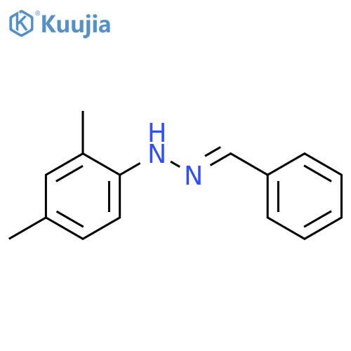 Benzaldehyde, (2,4-dimethylphenyl)hydrazone structure