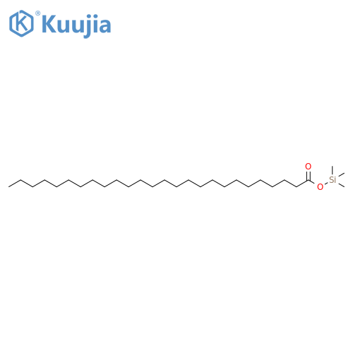 Hexacosanoic acid, trimethylsilyl ester structure