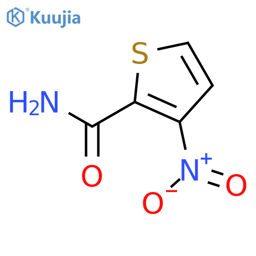 3-Nitrothiophene-2-carboxamide structure