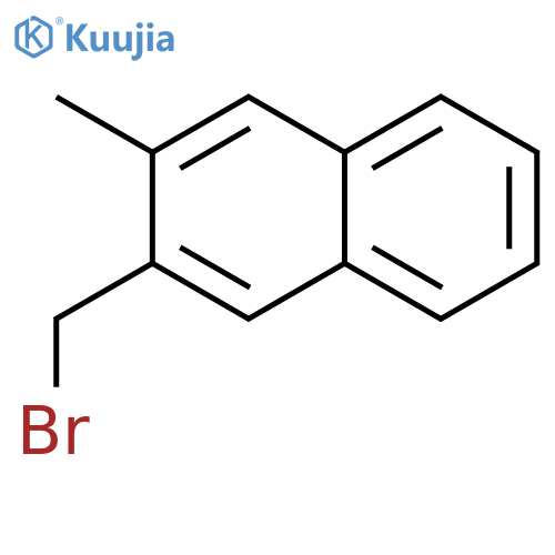 Naphthalene, 2-(bromomethyl)-3-methyl- structure