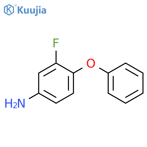 3-Fluoro-4-phenoxyaniline structure