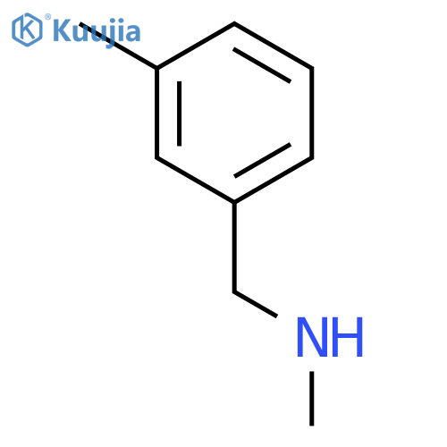 3-Methyl-N-methylbenzylamine structure