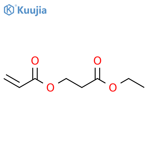 2-Propenoic acid,3-ethoxy-3-oxopropyl ester structure