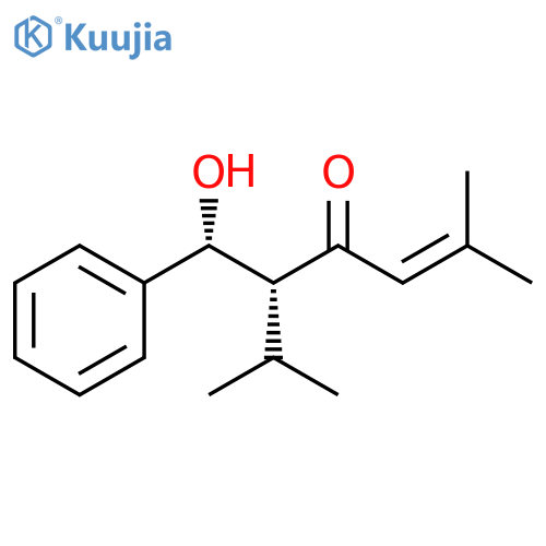 2-Hepten-4-one, 5-[(R)-hydroxyphenylmethyl]-2,6-dimethyl-, (5R)-rel- structure