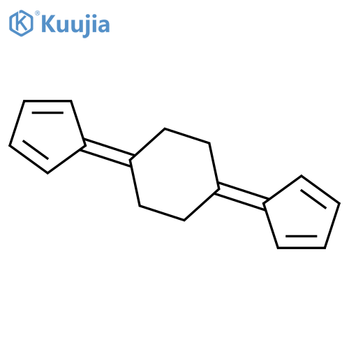 CYCLOHEXANE, 1,4-DI-2,4-CYCLOPENTADIEN-1-YLIDENE- structure