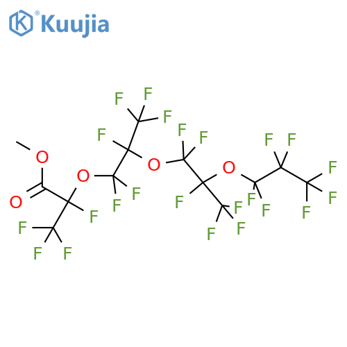 Perfluoro-2,5,8-trimethyl-3,6,9-trioxadodecanoic Acid Methyl Ester structure