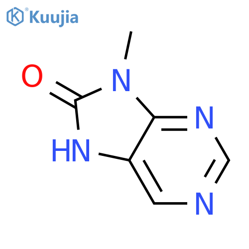 8H-Purin-8-one, 7,9-dihydro-9-methyl- (9CI) structure