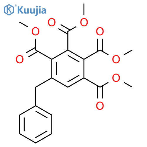 1,2,3,4-Benzenetetracarboxylic acid, 5-(phenylmethyl)-, tetramethylester structure