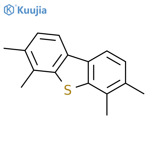 Dibenzothiophene,3,4,6,7-tetramethyl- structure