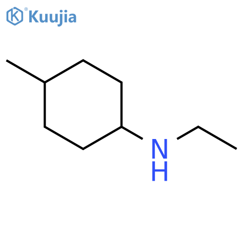N-ethyl-4-methylcyclohexan-1-amine, Mixture of diastereomers structure