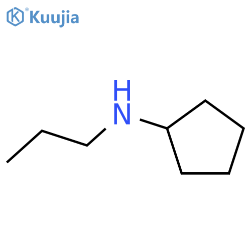 N-Propylcyclopentanamine structure