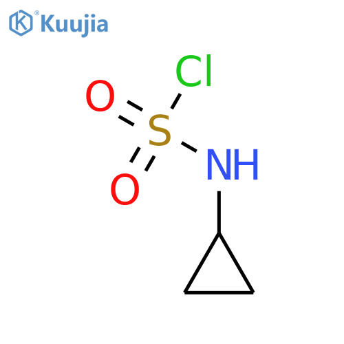 N-cyclopropylsulfamoyl chloride structure