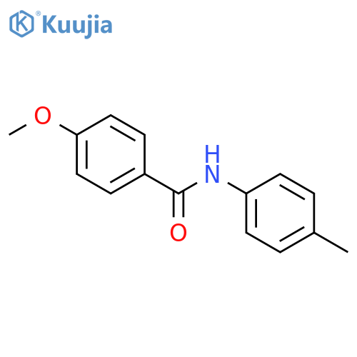 4-methoxy-N-(4-methylphenyl)benzamide structure