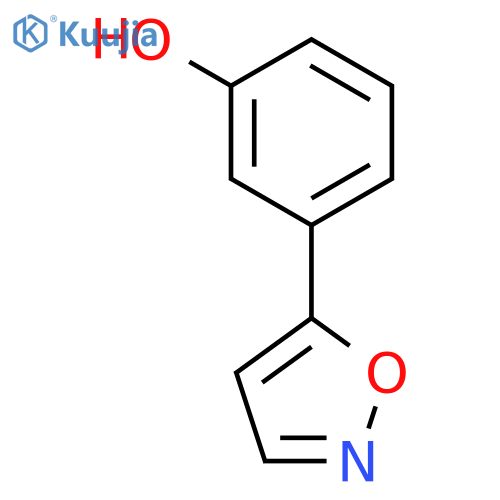 3-(Isoxazol-5-yl)phenol structure