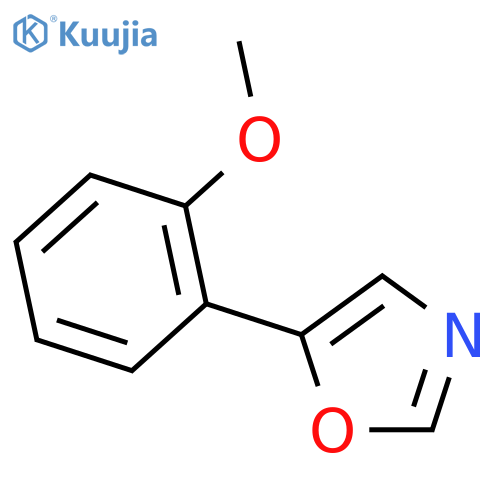 Oxazole,5-(2-methoxyphenyl)- structure