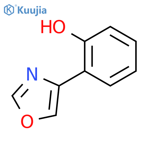 Phenol, 2-(4-oxazolyl)- structure