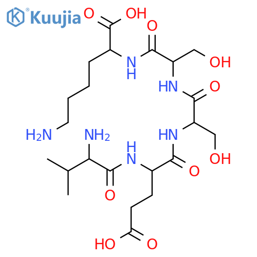 A-VI-5 acetate salt H-Val-Glu-Ser-Ser-Lys-OH acetate salt structure