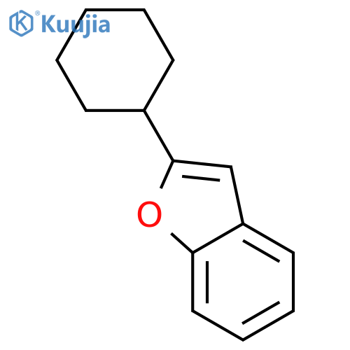 Benzofuran, 2-cyclohexyl- structure