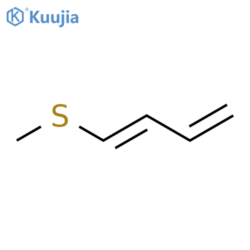 1,3-Butadiene, 1-(methylthio)-, (E)- structure
