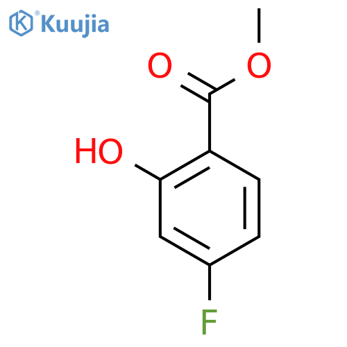Methyl 4-fluoro-2-hydroxybenzoate structure