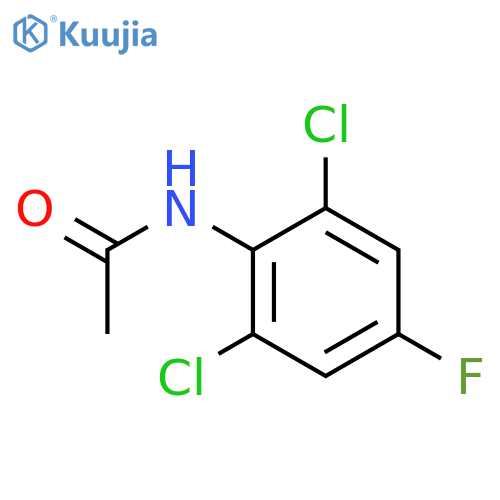 N-(2,6-dichloro-4-fluorophenyl)acetamide structure