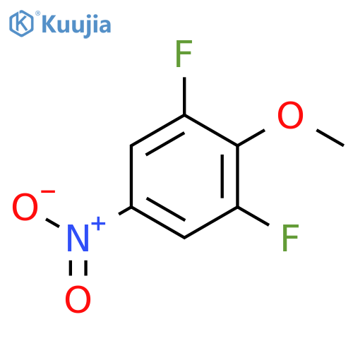 1,3-difluoro-2-methoxy-5-nitrobenzene structure