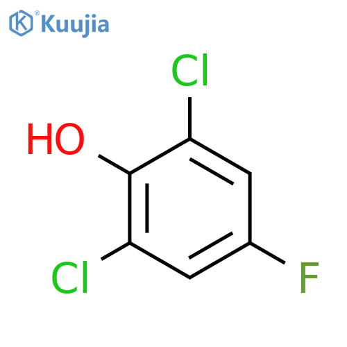 2,6-Dichloro-4-fluorophenol structure