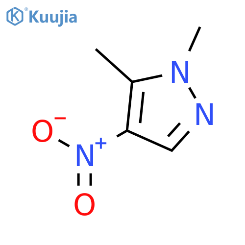 1,5-Dimethyl-4-nitro-1H-pyrazole structure