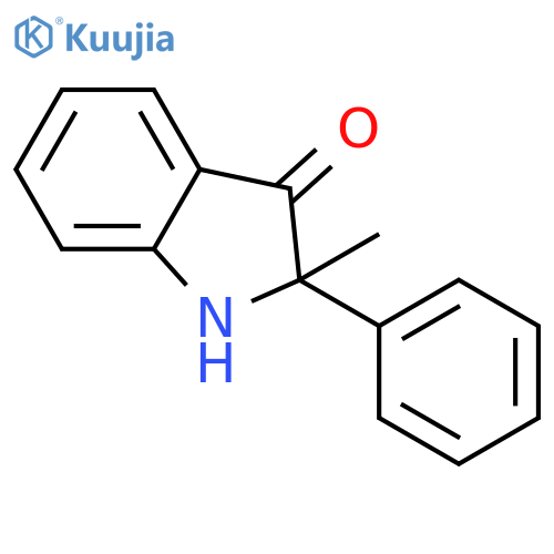 3H-Indol-3-one, 1,2-dihydro-2-methyl-2-phenyl- structure