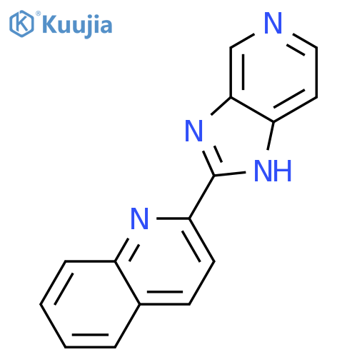 1H-Imidazo[4,5-c]pyridine, 2-(2-quinolinyl)- structure