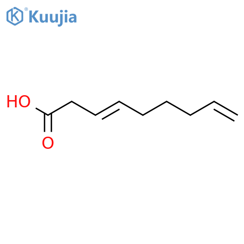 3,8-Nonadienoic acid structure