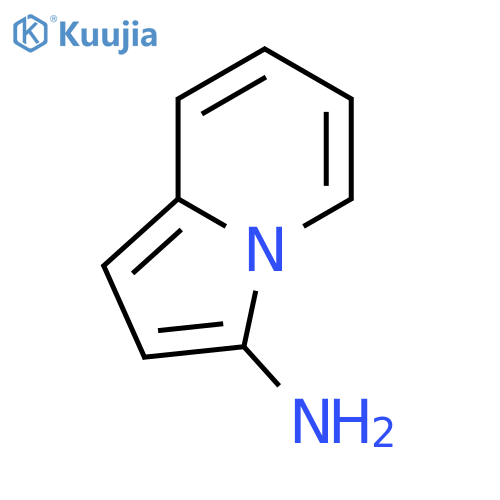3-Indolizinamine(9CI) structure