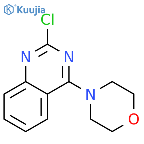 2-Chloro-4-morpholin-4-ylquinazoline structure