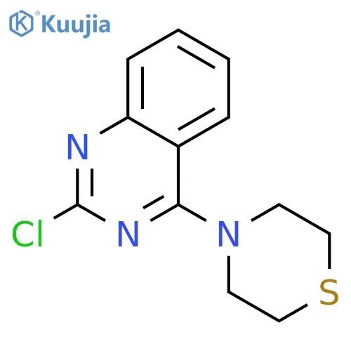 4-(2-Chloroquinazolin-4-yl)thiomorpholine structure