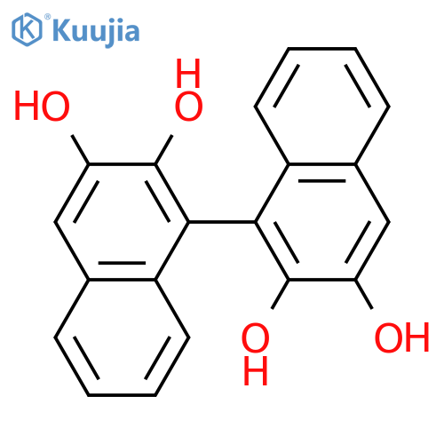 2,2',3,3'-Tetrahydroxy-1,1'-binaphthyl structure