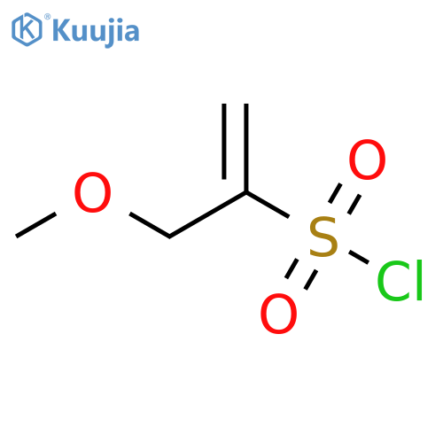 3-methoxyprop-1-ene-2-sulfonyl chloride structure