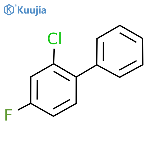 2-Chloro-4-fluoro-1,1'-biphenyl structure
