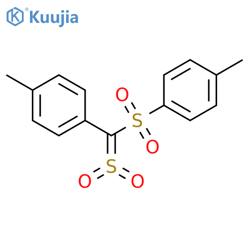 Benzene, 1-methyl-4-[[(4-methylphenyl)sulfonylmethyl]sulfonyl]- structure
