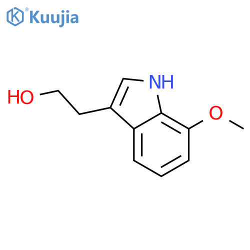 1H-INDOLE-3-ETHANOL,7-METHOXY- structure