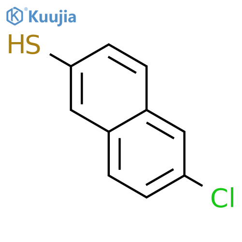 6-Chloronaphthalene-2-thiol structure