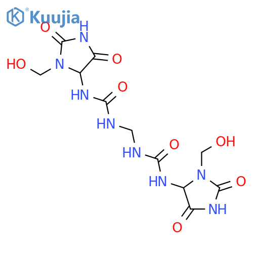 Imidazolidinyl urea structure