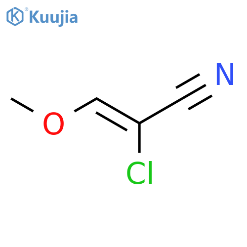2-Propenenitrile, 2-chloro-3-methoxy- structure