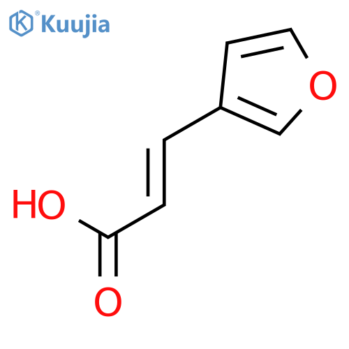 3-(3-furyl)prop-2-enoic acid structure