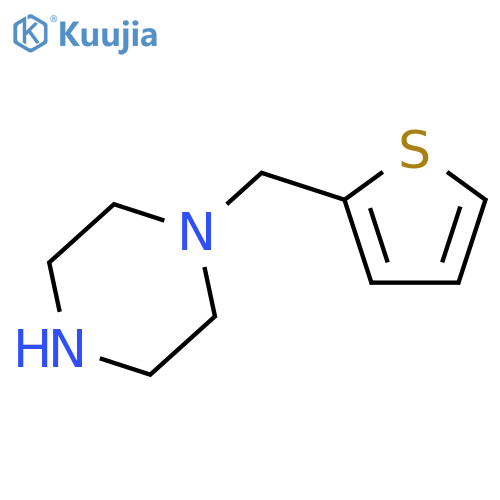 1-(Thien-2-ylmethyl)piperazine structure