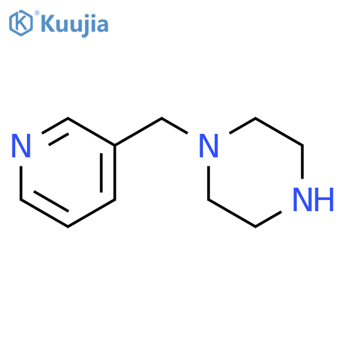 1-(Pyridin-3-ylmethyl)piperazine structure