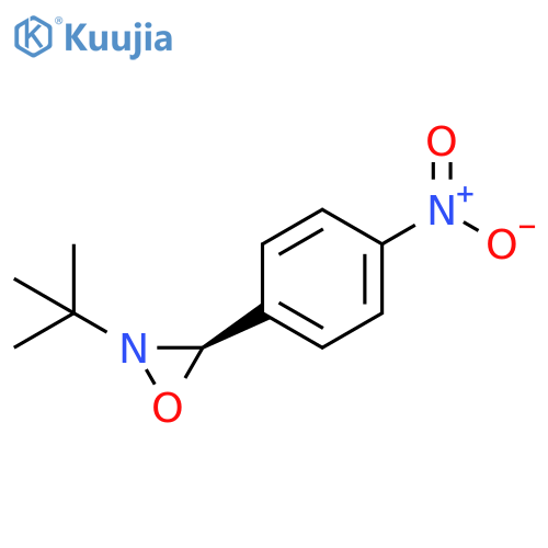 Oxaziridine, 2-(1,1-dimethylethyl)-3-(4-nitrophenyl)-, (2R,3R)-rel- structure
