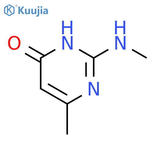 4(3H)-Pyrimidinone,6-methyl-2-(methylamino)- structure