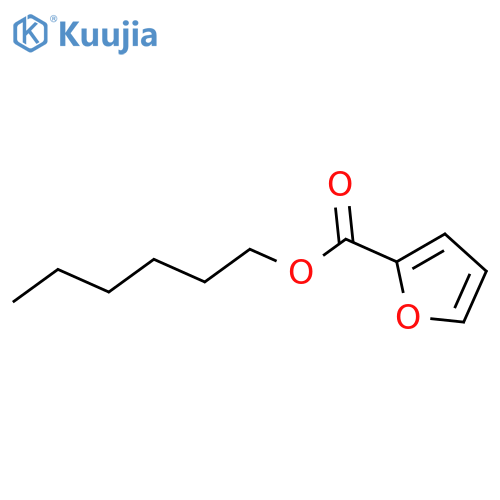 2-Furancarboxylic acid,hexyl ester structure