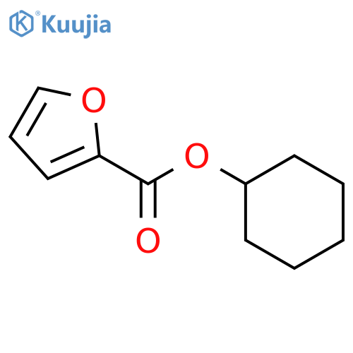 Cyclohexyl furan-2-carboxylate structure